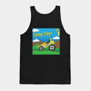 Sunny Days Yellow Offroad 4x4 Rock Crawler Truck Tank Top